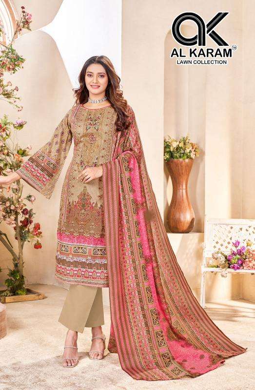 Alkaram Nisa Vol 01 Ladies dress material manufacturers in Surat