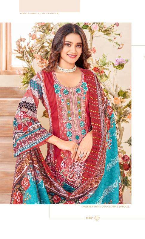 Alkaram Nisa Vol 01 Ladies dress material manufacturers in Surat