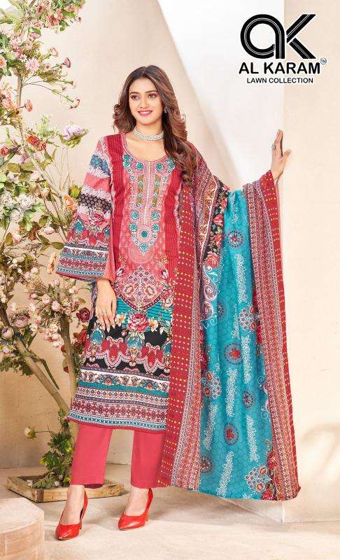 Alkaram Nisa Vol 01 Ladies dress material manufacturers in Surat