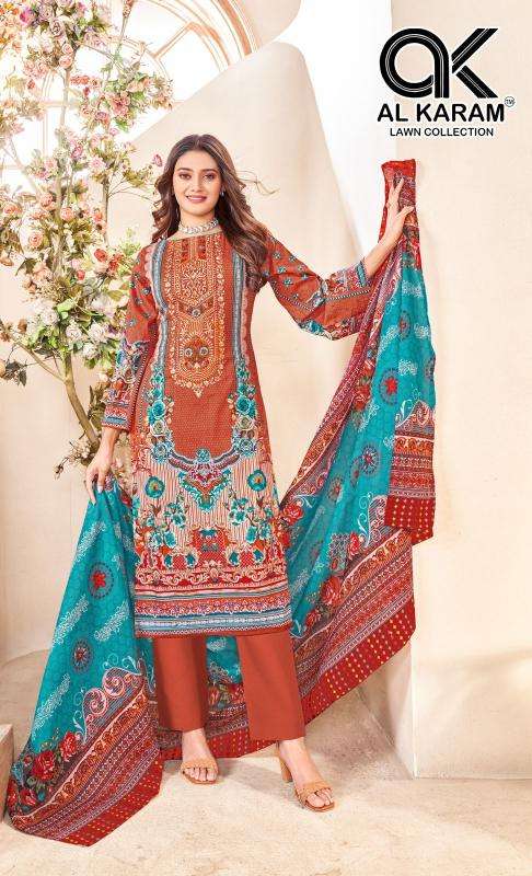 Alkaram Nisa Vol 01 Ladies dress material manufacturers in Surat