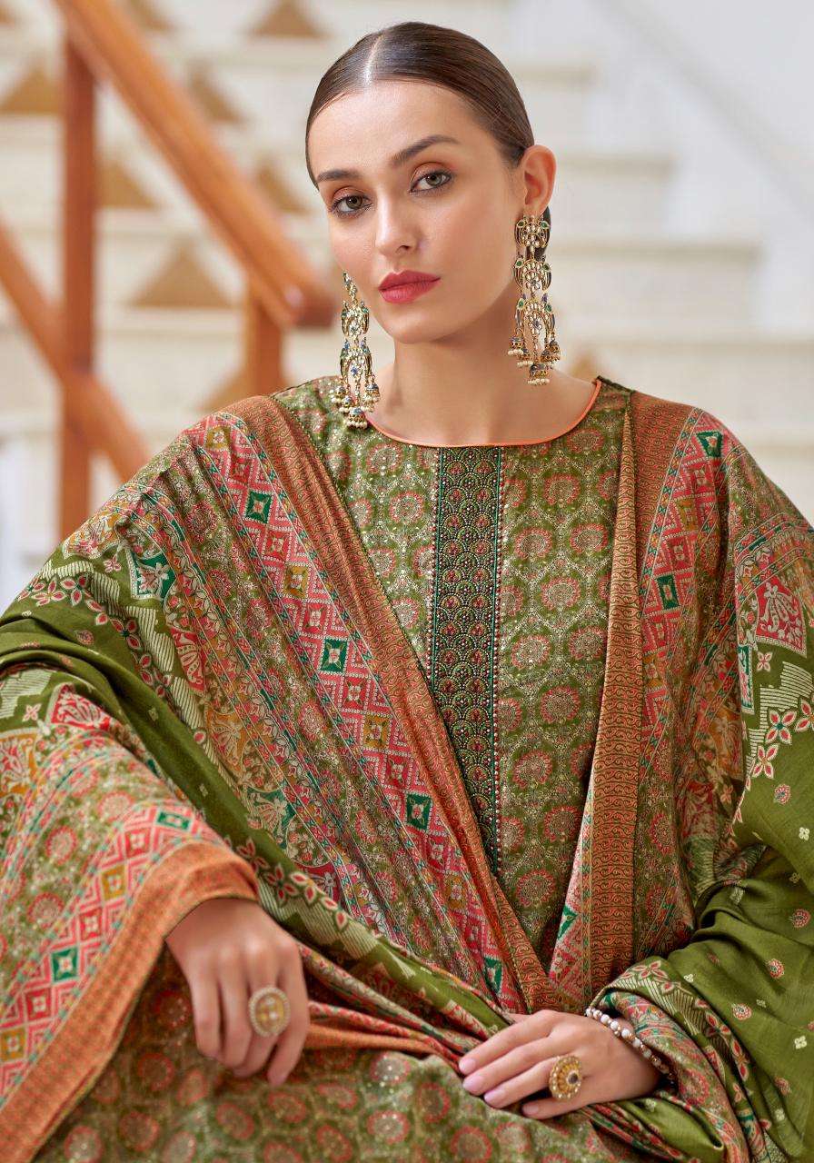 Alok Heer Vol 5 Best wholesale dress materials in Mumbai