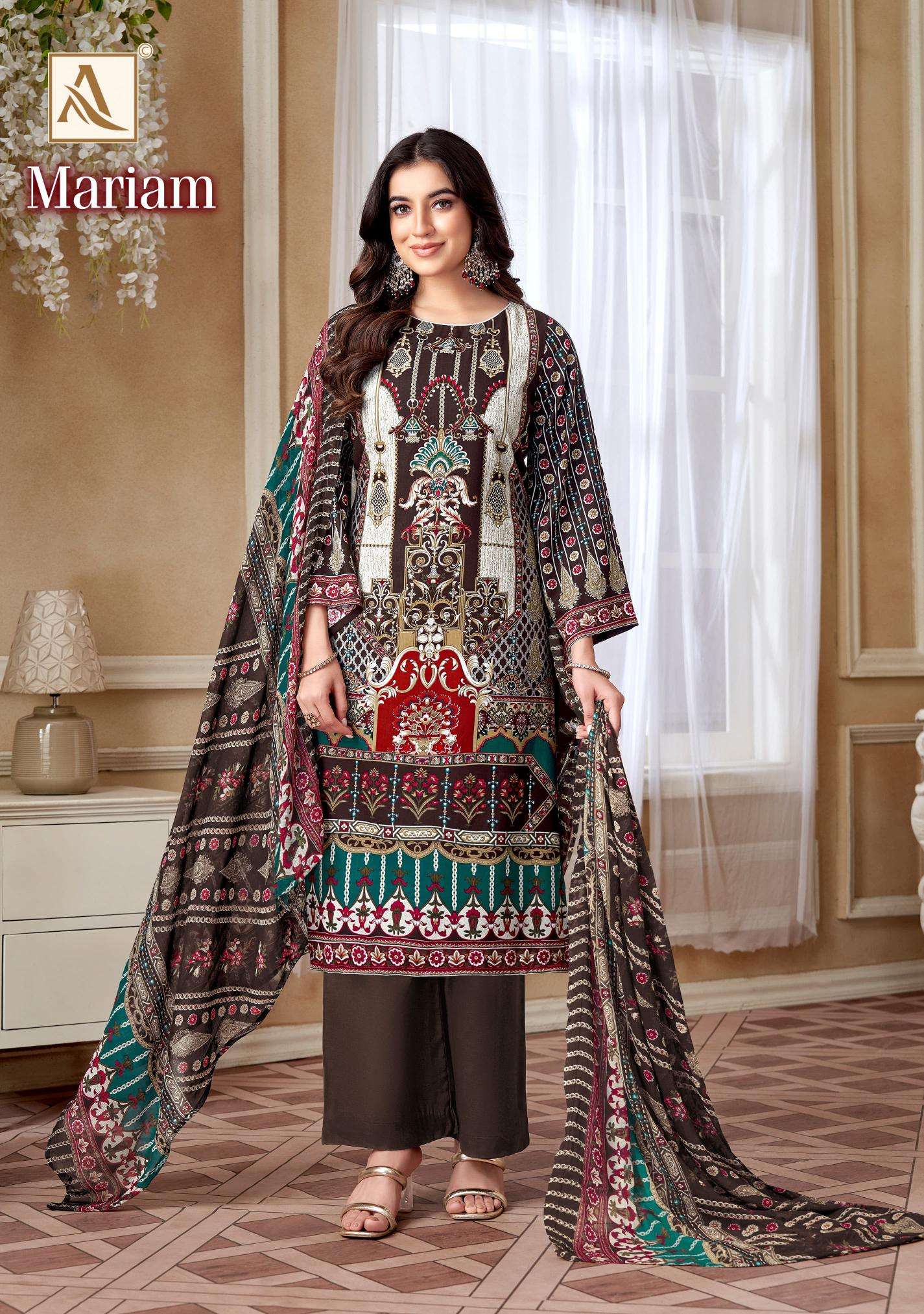 Alok Mariam Unstitched dress materials