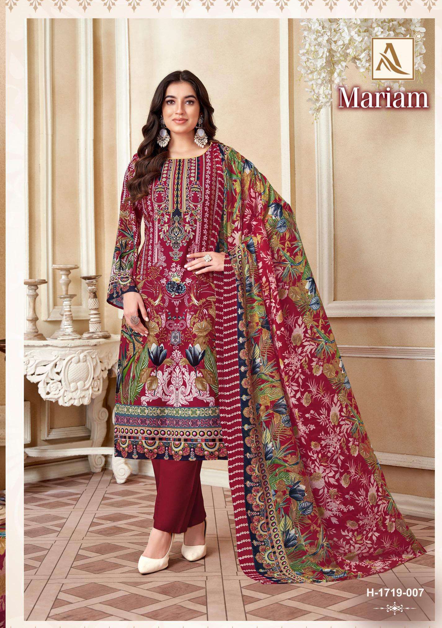 Alok Mariam Unstitched dress materials