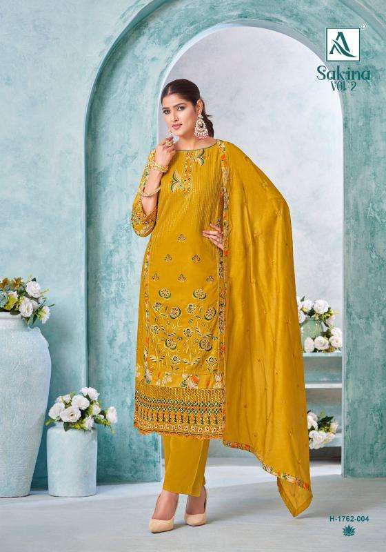 Alok Sakina Vol 2 Designer dress material wholesale