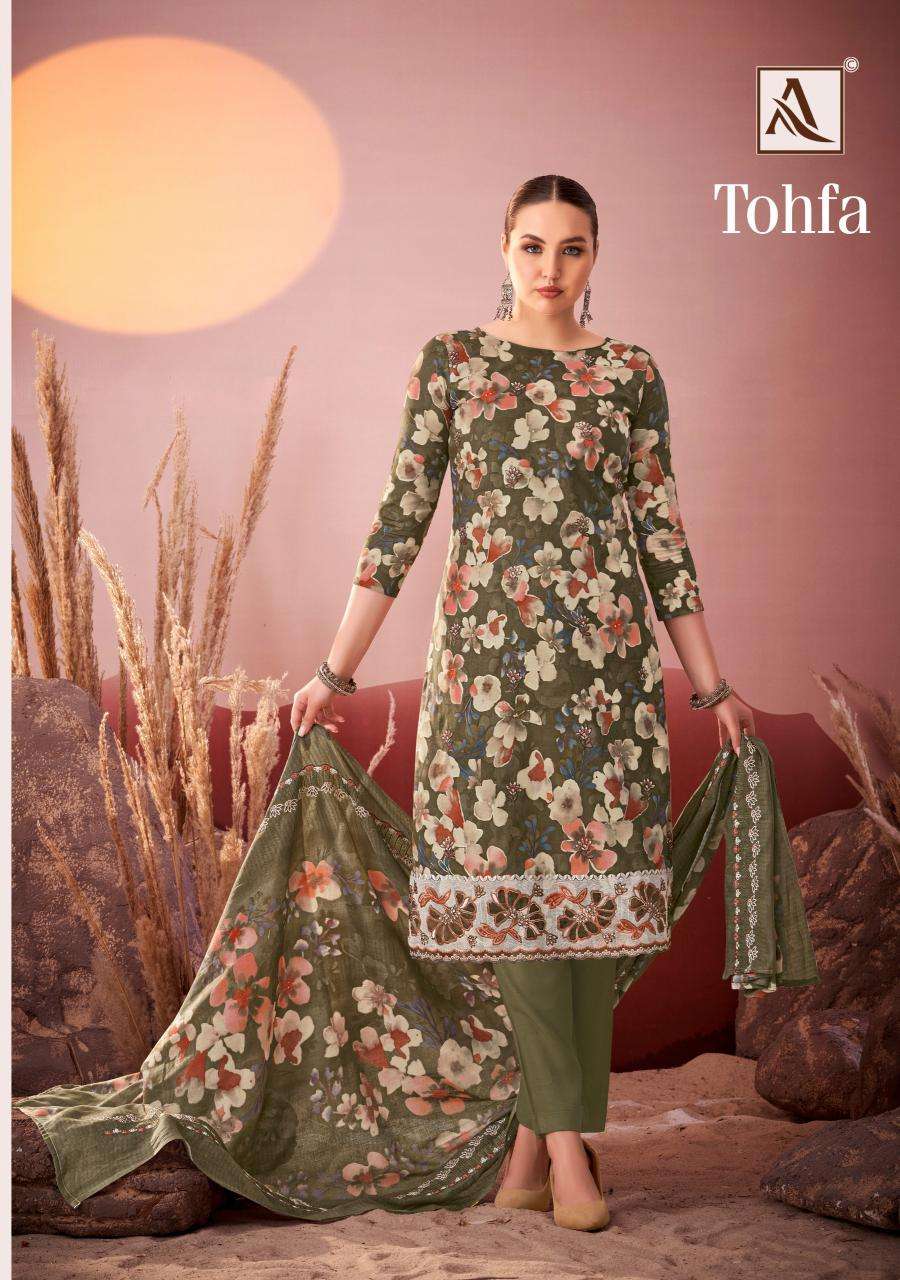 Alok Tohfa Wholesale dress materials suppliers