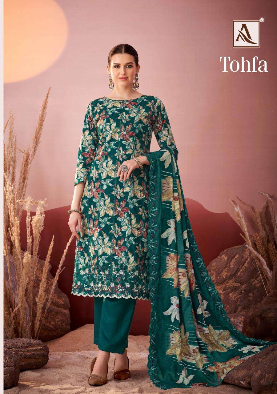 Alok Tohfa Wholesale dress materials suppliers