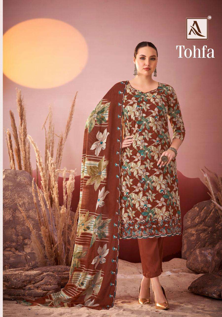 Alok Tohfa Wholesale dress materials suppliers