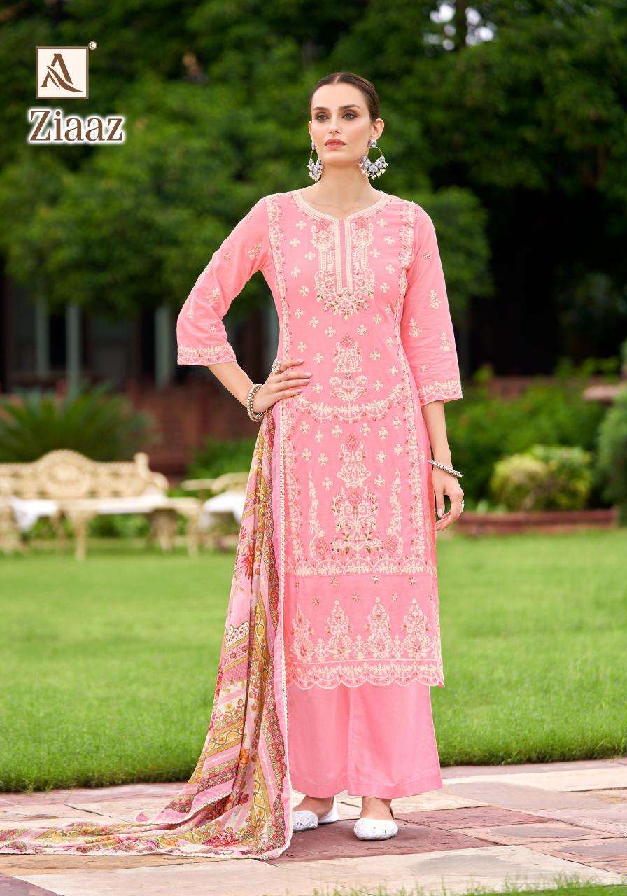 Alok Ziaaz designer dress materials wholesale