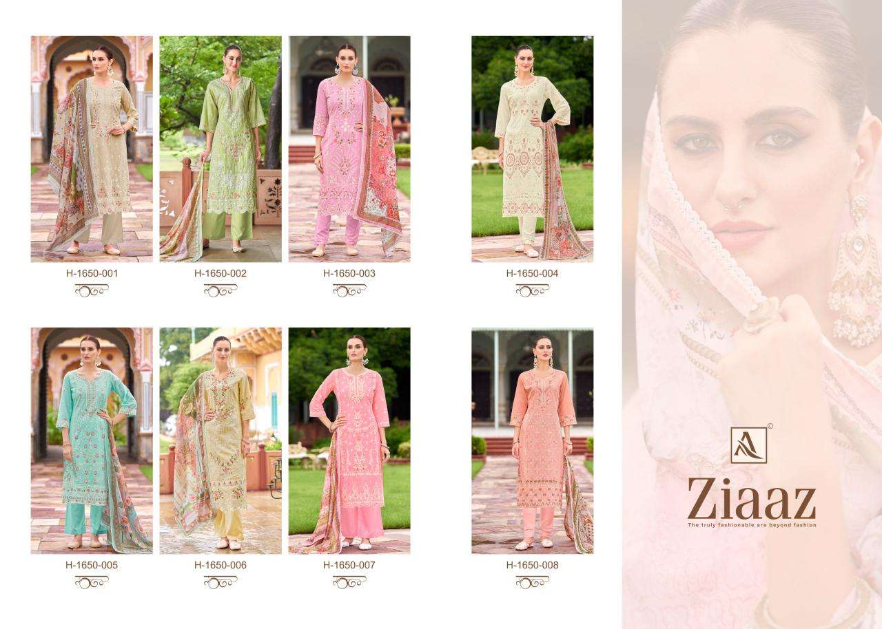 Alok Ziaaz designer dress materials wholesale