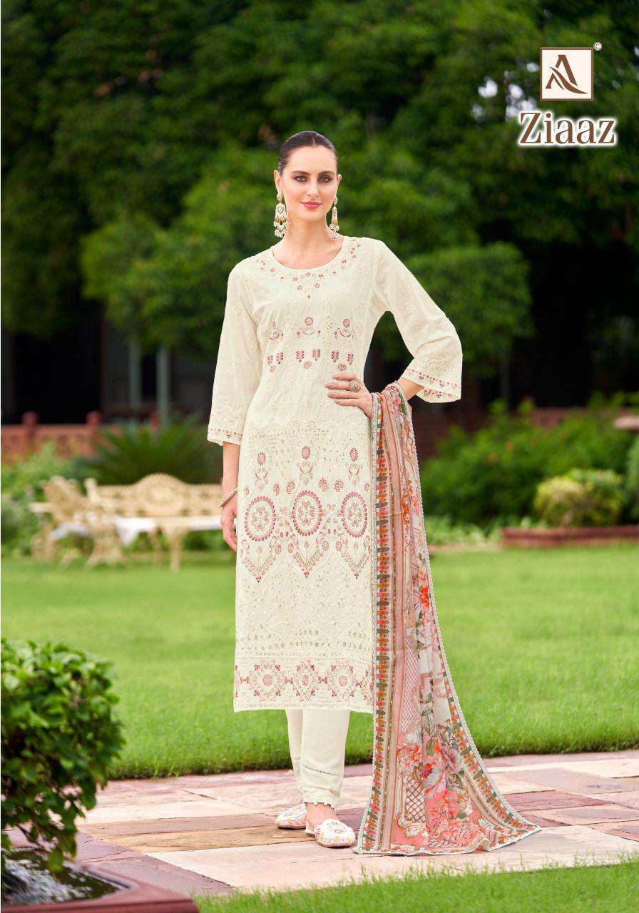 Alok Ziaaz designer dress materials wholesale