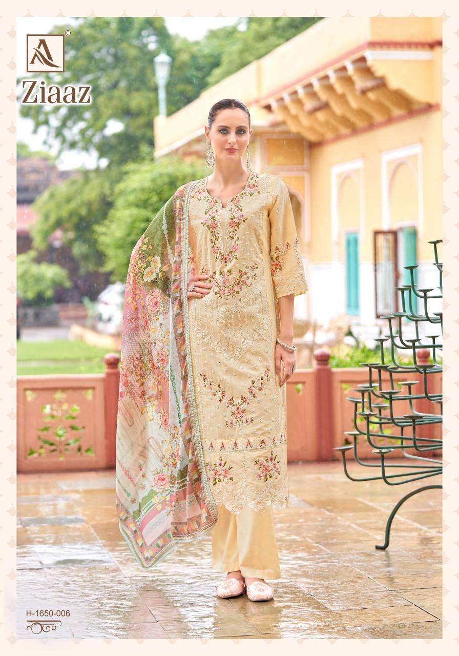 Alok Ziaaz designer dress materials wholesale