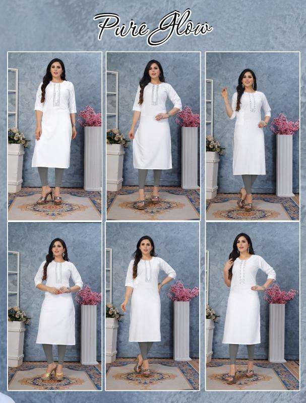 Beautt Pure Glow Traditional Kurti Wholesalers