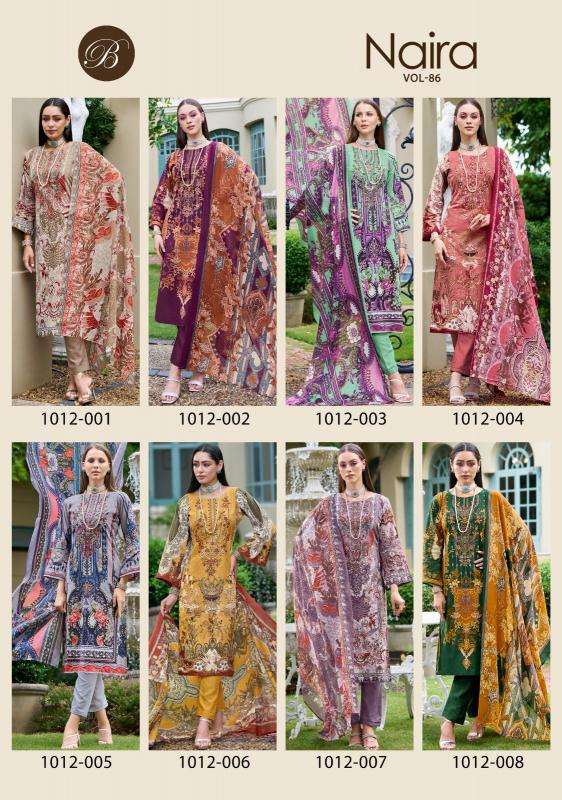 Belliza Naira Vol 86 Surat dress material market online