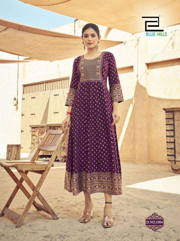 Blue Hills Urvashi Surat kurtis wholesale market online