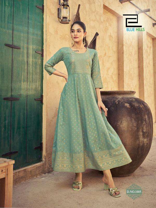 Blue Hills Urvashi Surat kurtis wholesale market online