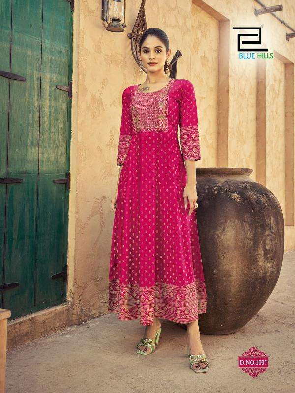 Blue Hills Urvashi Surat kurtis wholesale market online