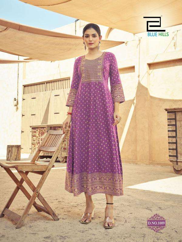 Blue Hills Urvashi Surat kurtis wholesale market online