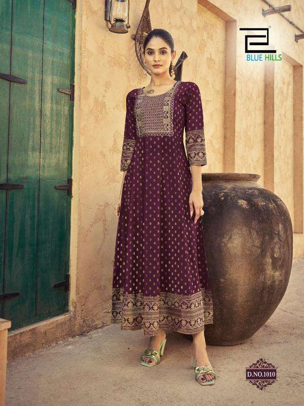 Blue Hills Urvashi Surat kurtis wholesale market online