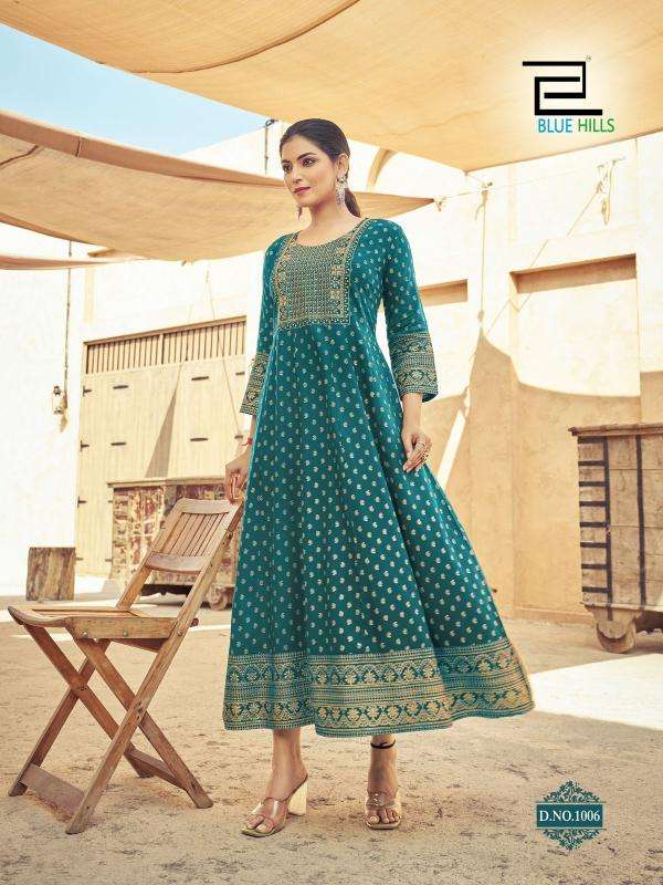 Blue Hills Urvashi Surat kurtis wholesale market online