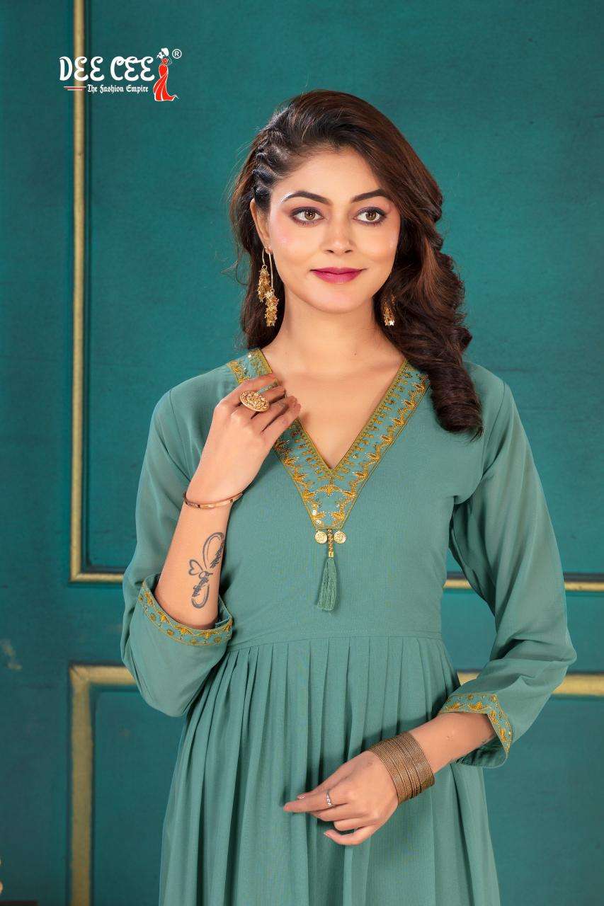 Deecee Asmita GEORGETTE Indian Kurti distributors