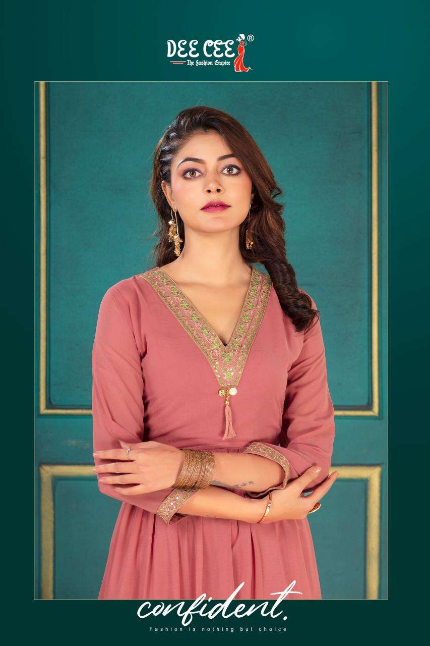 Deecee Asmita GEORGETTE Indian Kurti distributors