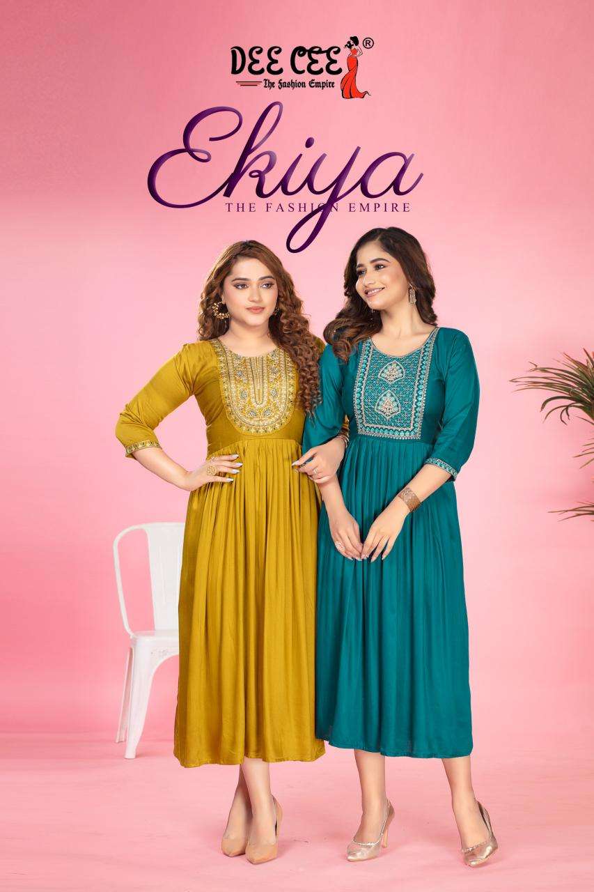 Deecee Ekiya GAJI SILK Kurti distributors in Delhi