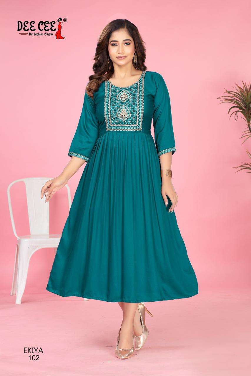 Deecee Ekiya GAJI SILK Kurti distributors in Delhi