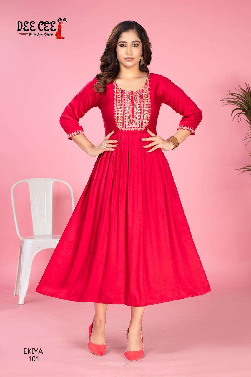 Deecee Ekiya GAJI SILK Kurti distributors in Delhi