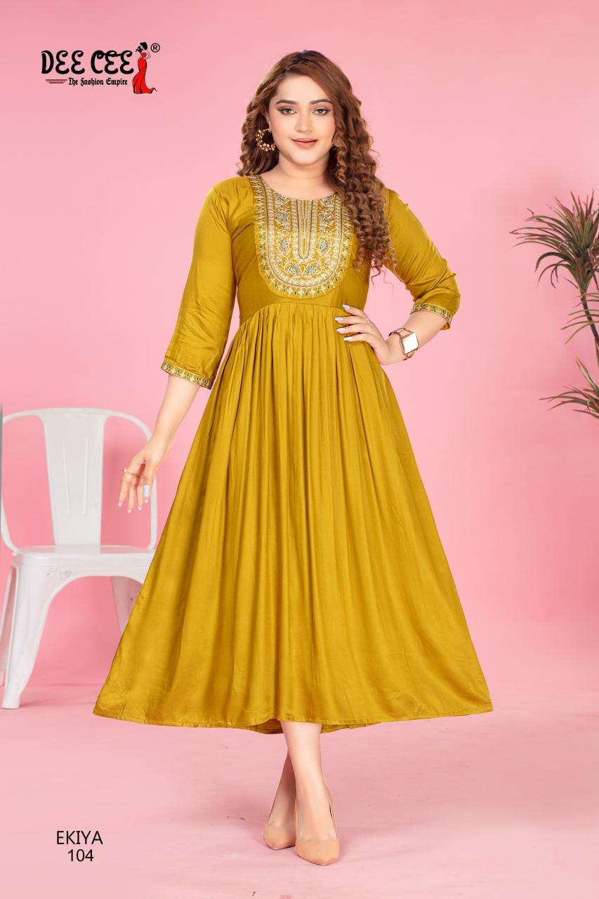 Deecee Ekiya GAJI SILK Kurti distributors in Delhi