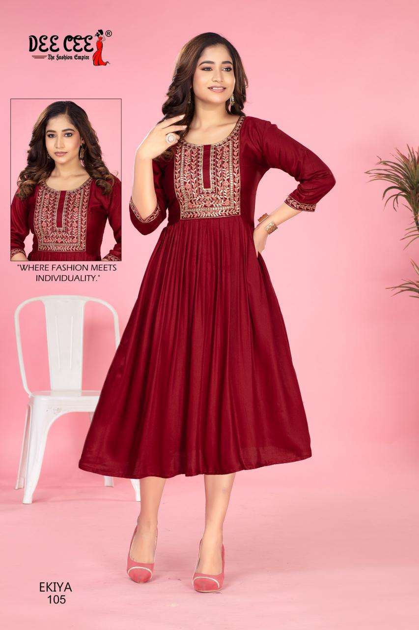 Deecee Ekiya GAJI SILK Kurti distributors in Delhi