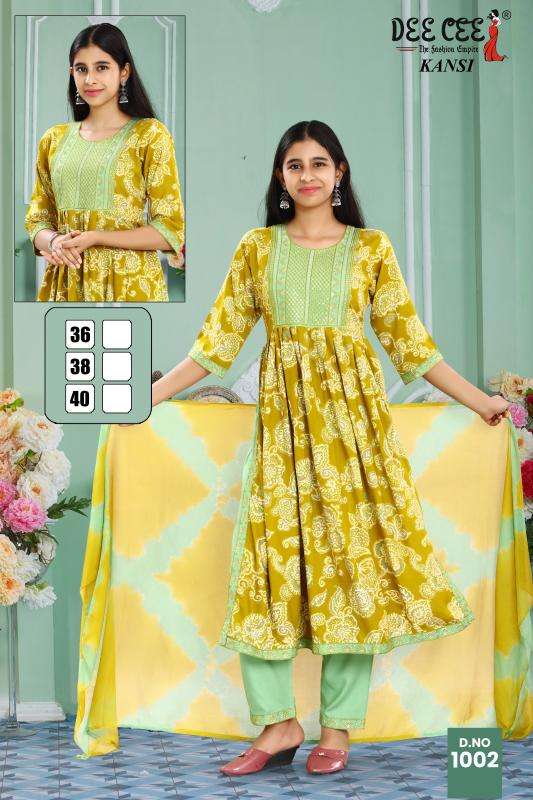 Deecee Kansi RAYON Kurti wholesalers in Mumbai