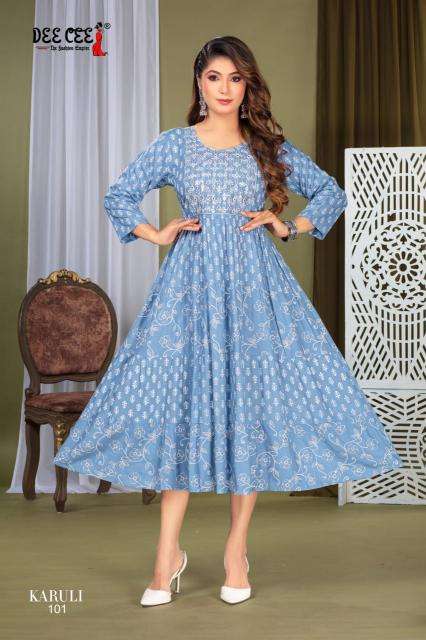 Deecee Karuli Kurti manufacturers in Surat