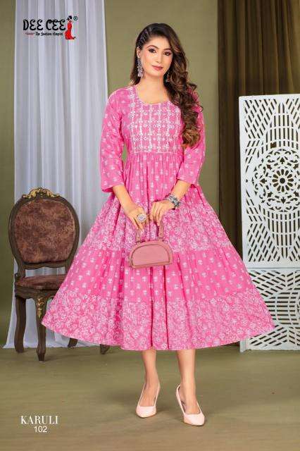 Deecee Karuli Kurti manufacturers in Surat