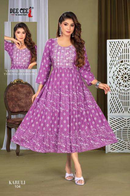 Deecee Karuli Kurti manufacturers in Surat