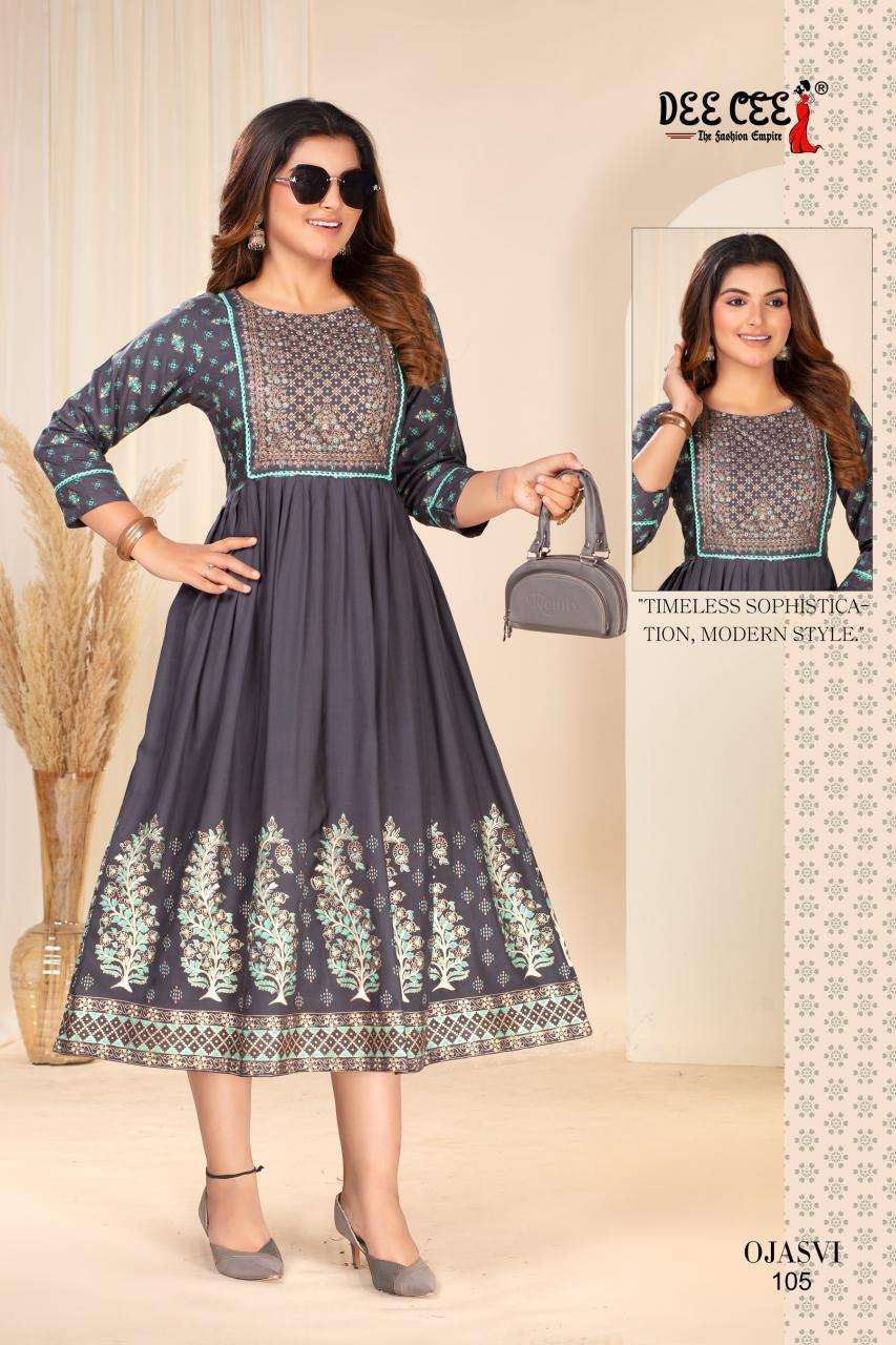 Deecee Ojasvi RAYON Wholesale Kurtis