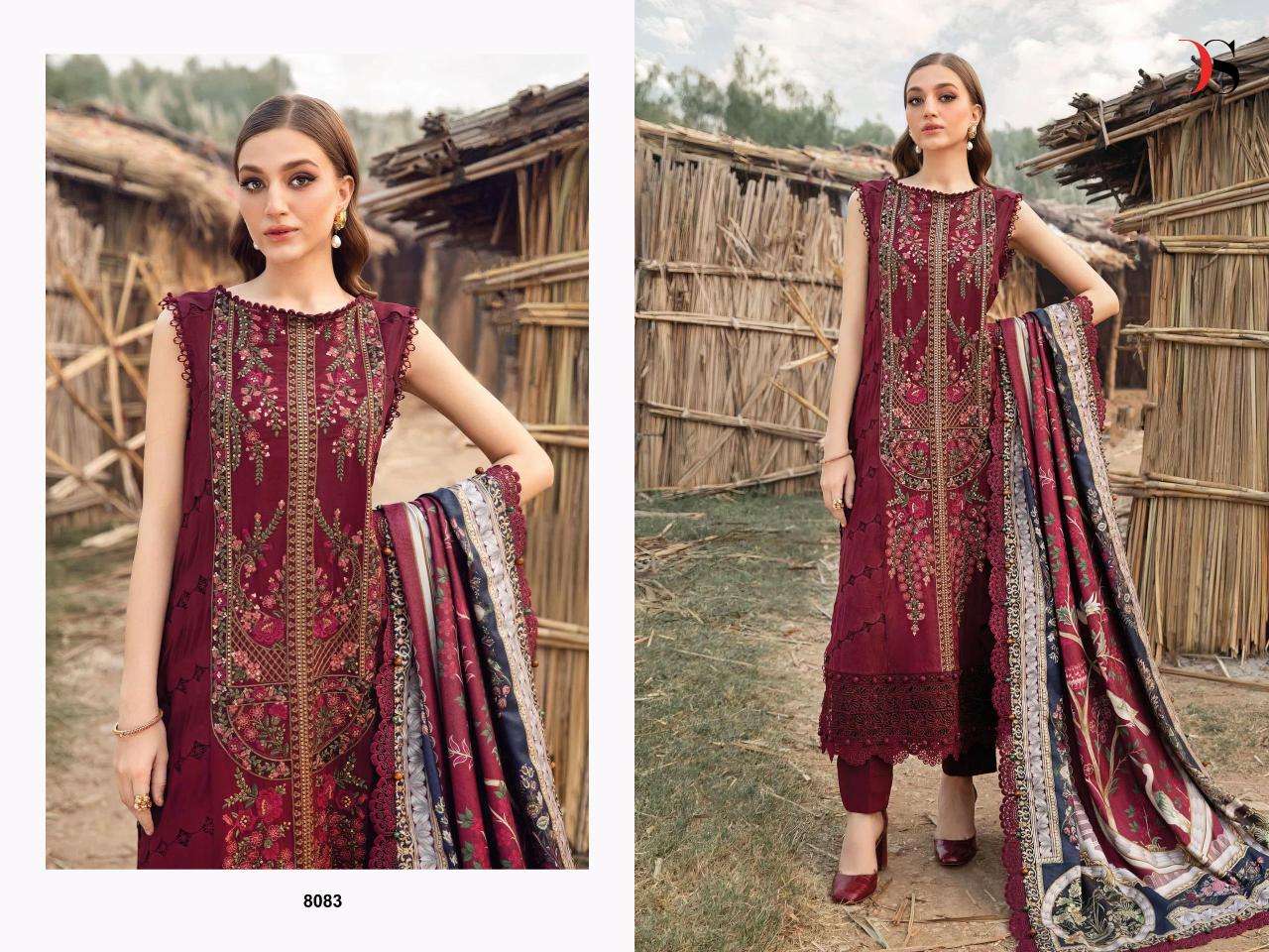 Deepsy Maria B Chiffon Dupatta Pakistani dresses wholesalers in Mumbai