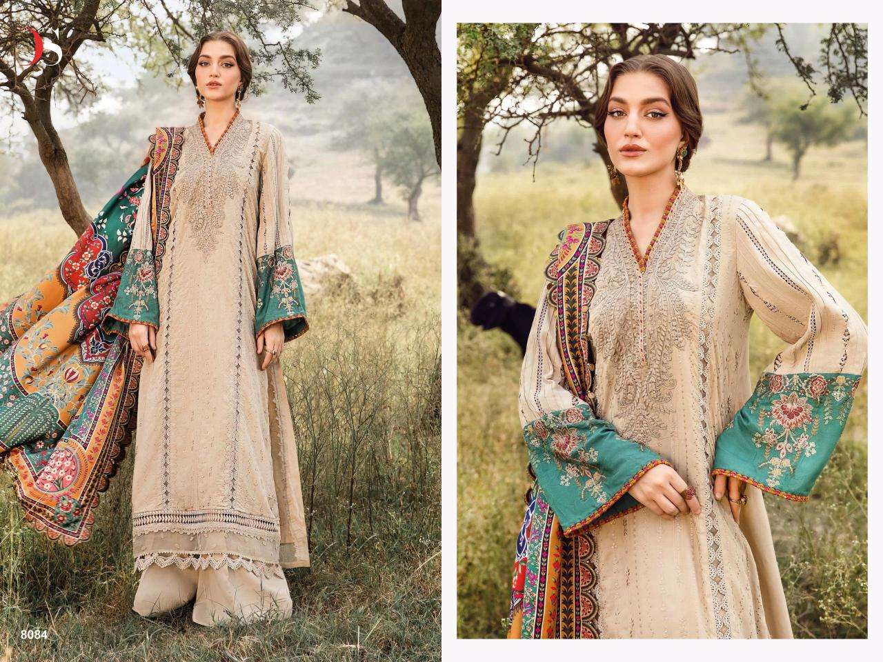 Deepsy Maria B Chiffon Dupatta Pakistani dresses wholesalers in Mumbai