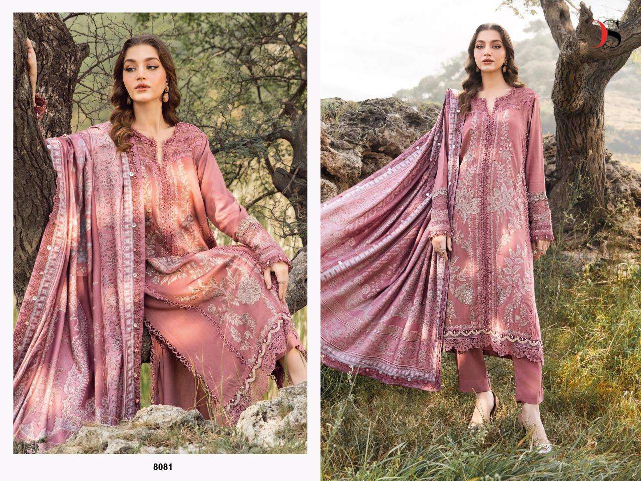 Deepsy Maria B Chiffon Dupatta Pakistani dresses wholesalers in Mumbai