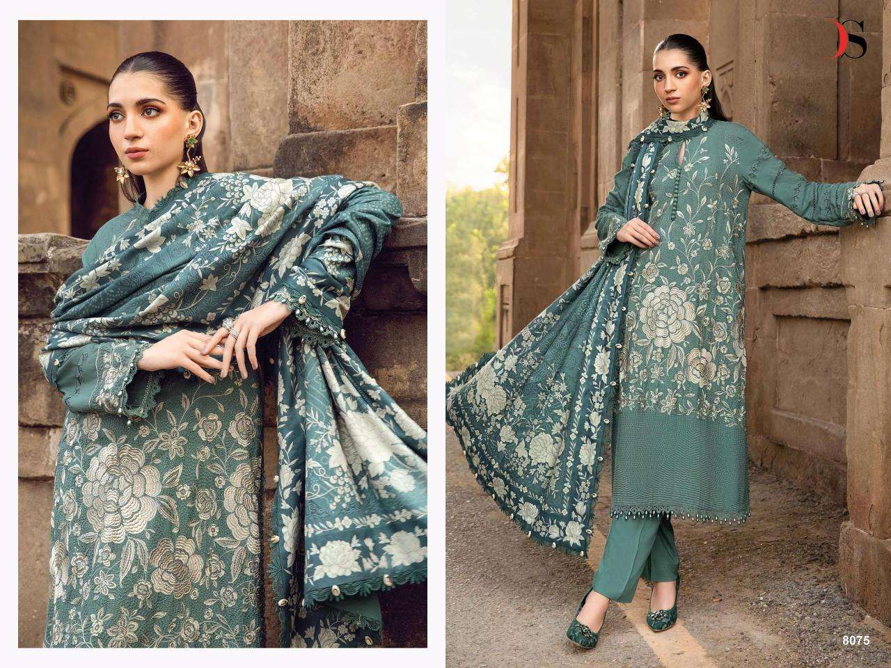 Deepsy Maria B Embroidered Vol 2 Chiffon Dupatta Party wear Salwar Kameez wholesale