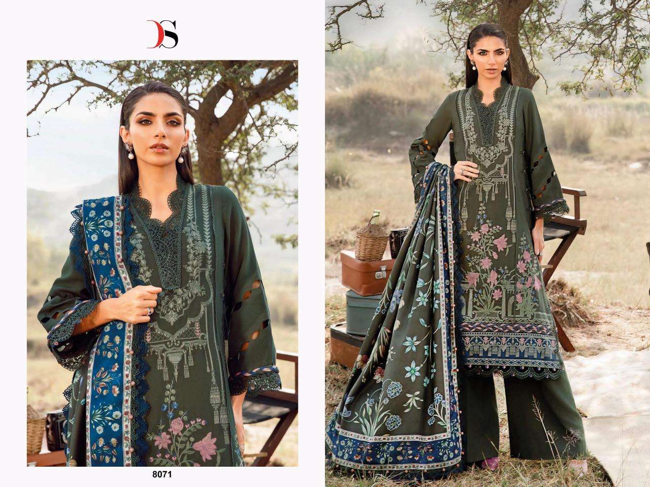 Deepsy Maria B Embroidered Vol 2 Chiffon Dupatta Party wear Salwar Kameez wholesale