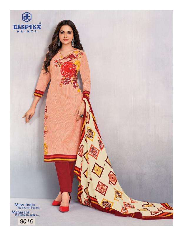 Deeptex Miss India Vol 90 Surat cotton dress materials