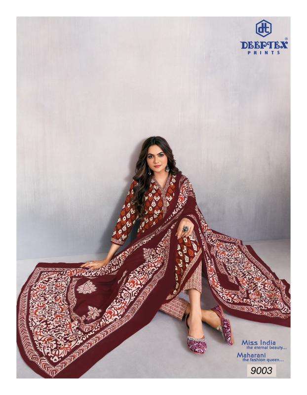 Deeptex Miss India Vol 90 Surat cotton dress materials