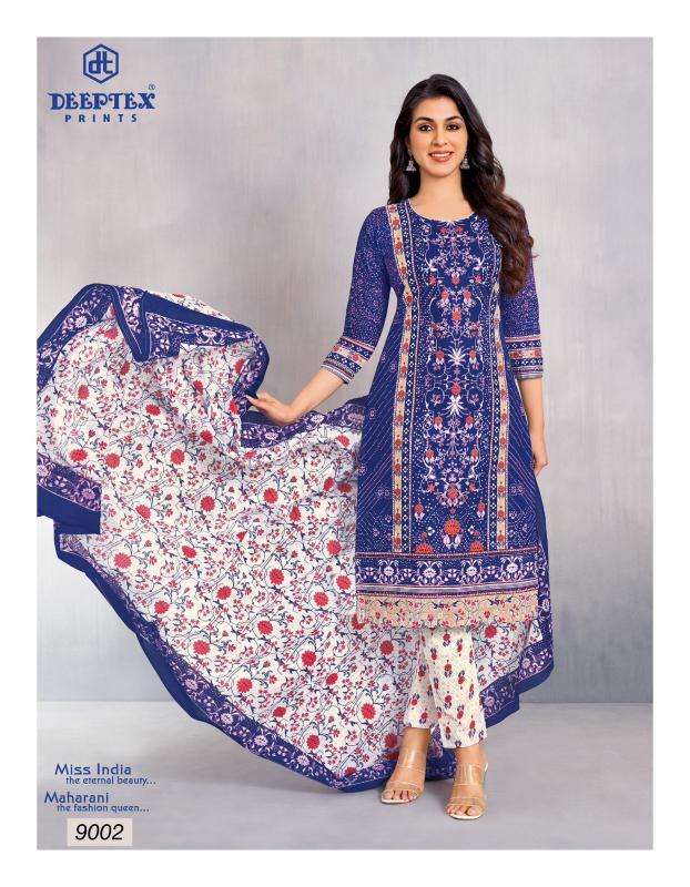 Deeptex Miss India Vol 90 Surat cotton dress materials