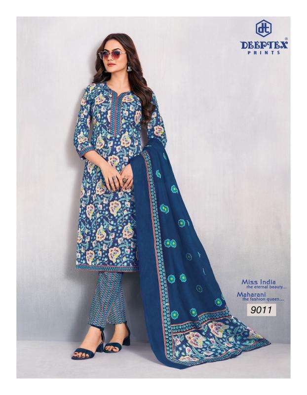 Deeptex Miss India Vol 90 Surat cotton dress materials