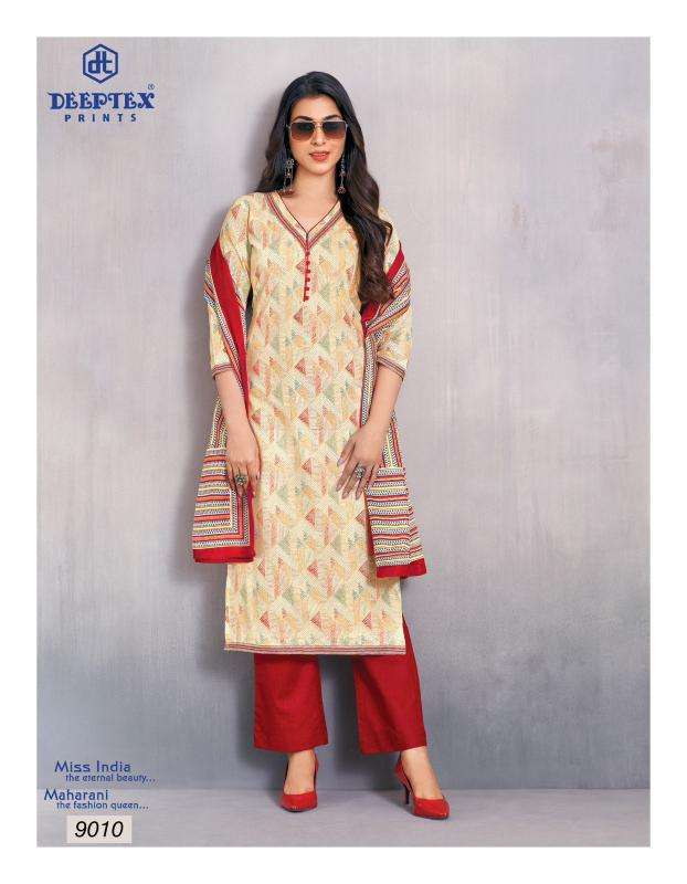 Deeptex Miss India Vol 90 Surat cotton dress materials