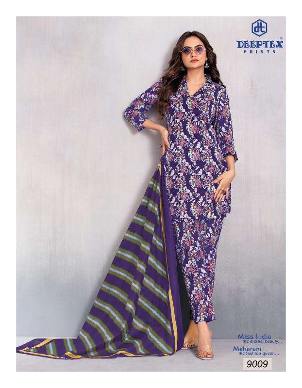 Deeptex Miss India Vol 90 Surat cotton dress materials