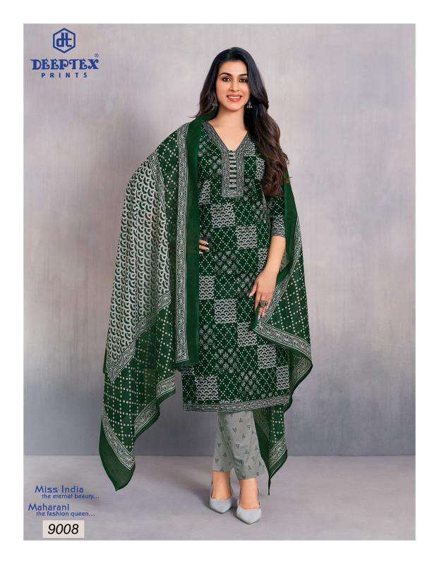 Deeptex Miss India Vol 90 Surat cotton dress materials