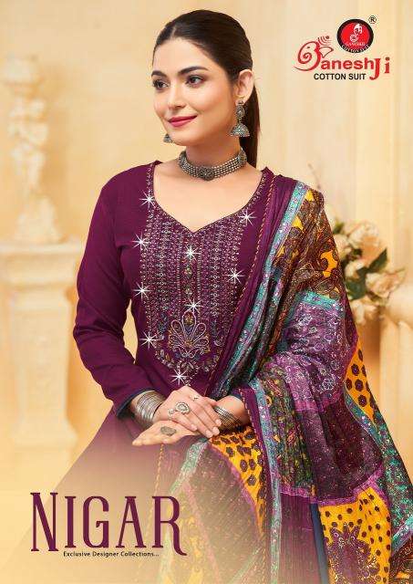 Ganeshji Nigar Vol 01 Wholesale dress material in Surat