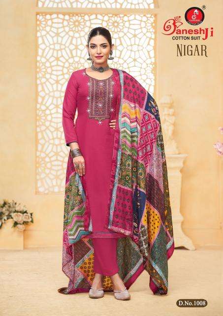 Ganeshji Nigar Vol 01 Wholesale dress material in Surat