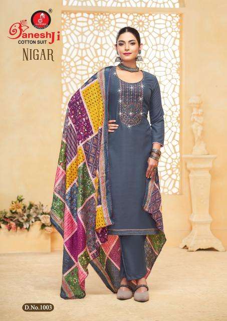 Ganeshji Nigar Vol 01 Wholesale dress material in Surat